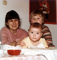 1983. Moje děti (foto Jan Fuchs)